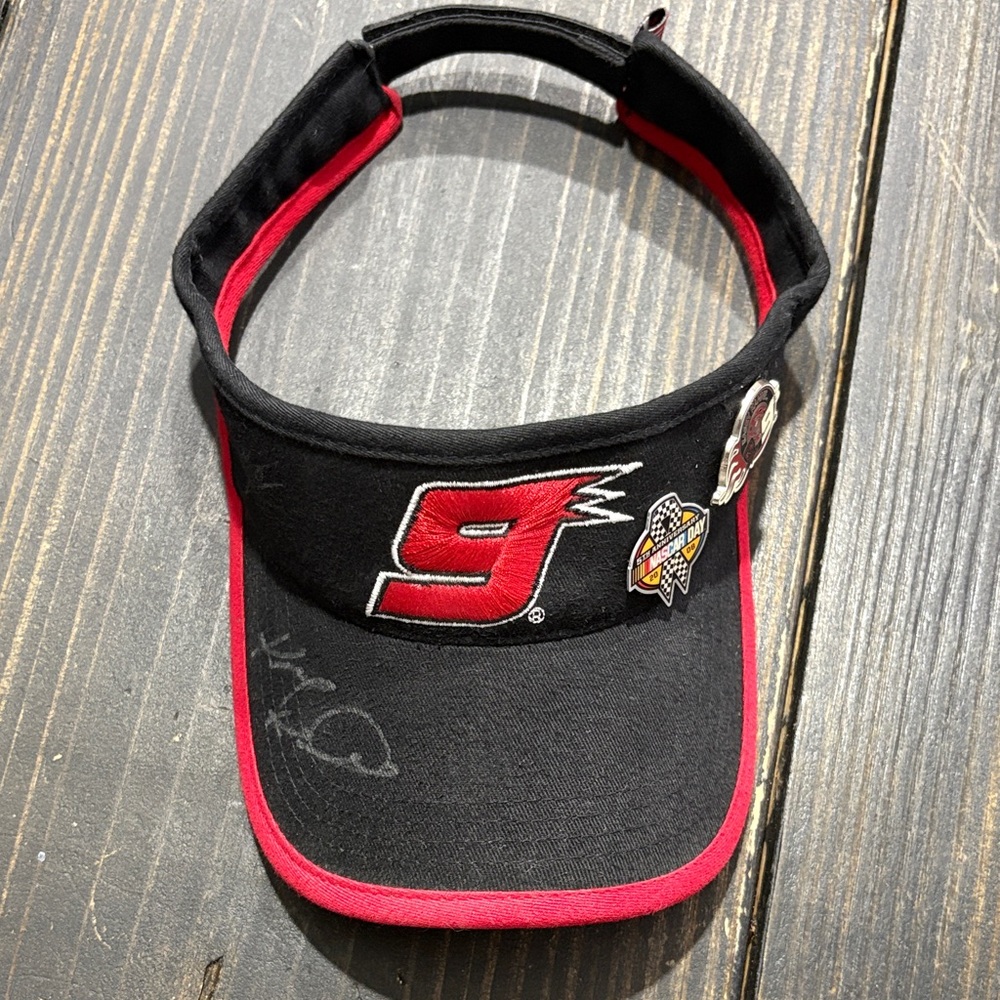 Kasey Kahne autographed visor